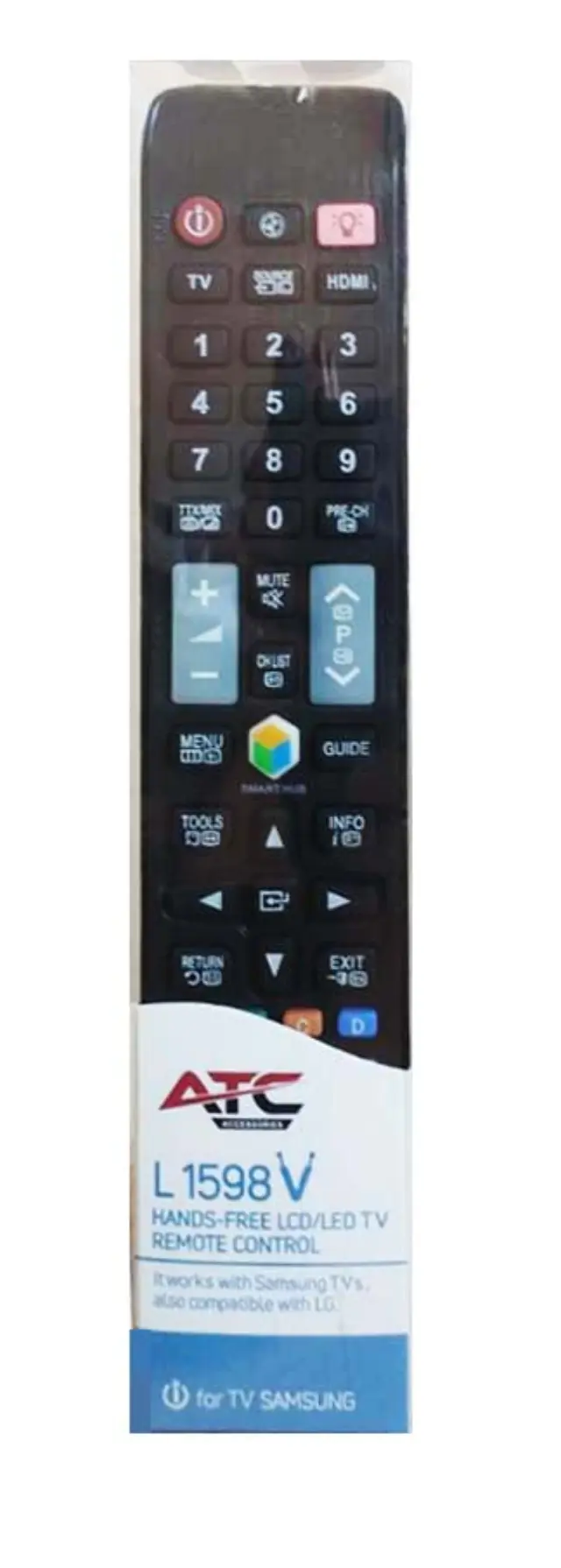 Τηλεχειριστήριο ATC L1598 Universal Remote Control Για Τηλεοράσεις Samsung / LG 3
