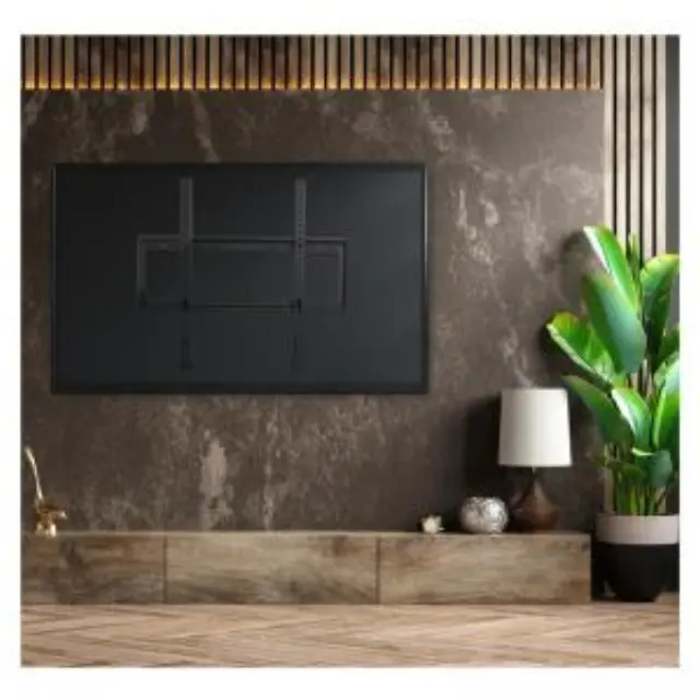 Επιτοίχια Βάση TV Holmios Σταθερή (32" έως 55") Μαύρο N67545 3