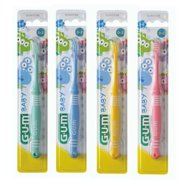 Gum Baby 213 Βρεφική Οδοντόβουρτσα από 0-2 Ετών, 1Τεμάχιο 2