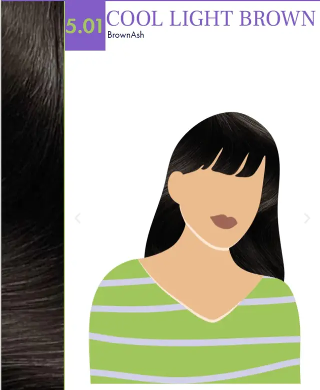 FlowerTint Light Cool Brown 5.01 - FLT10010