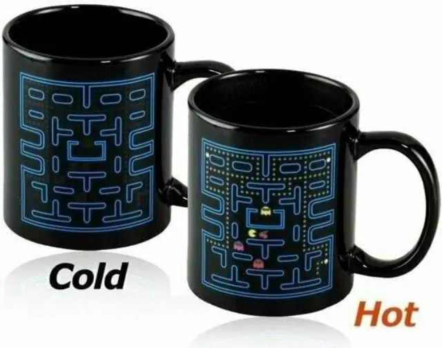 Μαγική Κούπα Που Αλλάζει Χρώμα Pac Man - Thermosensitive Pac Man Mug