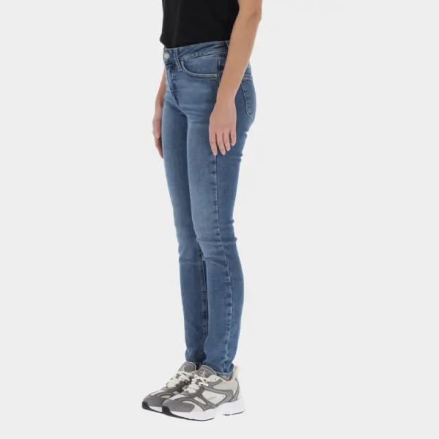 Calvin Klein - Γυναικείο Παντελόνι Mid Rise Skinny Jeans J20J224488-1A4 Μπλε - W29 L32 2