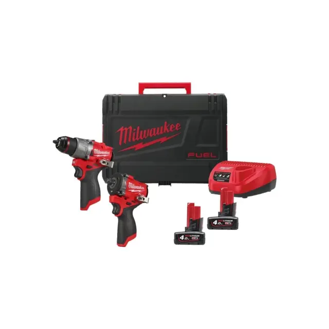 Milwaukee 4933498741 - SET ΕΡΓΑΛΕΙΩΝ M12 FPP2X2-402X FUEL MW