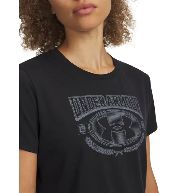 Under Armour Varsity T-Shirt (6010592-001) - Μαύρο 3
