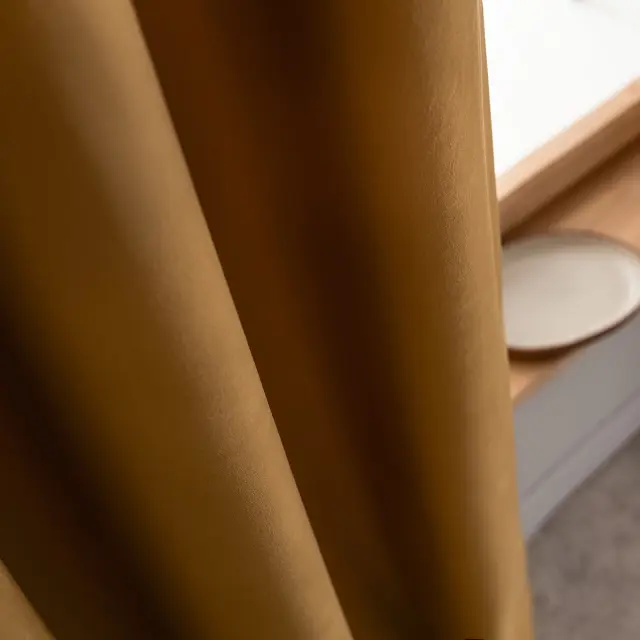 Κουρτίνα με τρουκς 140x280cm GOFIS HOME Winter Honey Gold 711/ 04 2