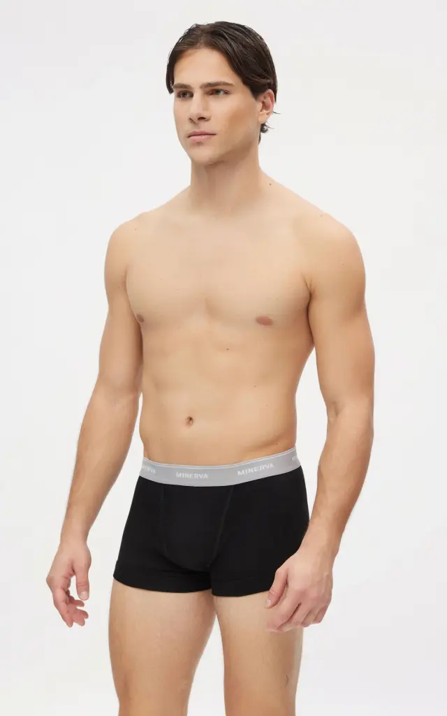 Comfort 2 Ανδρικό Boxer με άνοιγμα και εξωτερικό λάστιχο 2τμχ Minerva 2