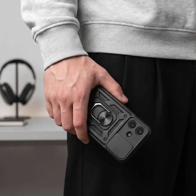 Tech-Protect CamShield Pro Xiaomi Redmi Note 17 Pro 5G Μαύρο 3