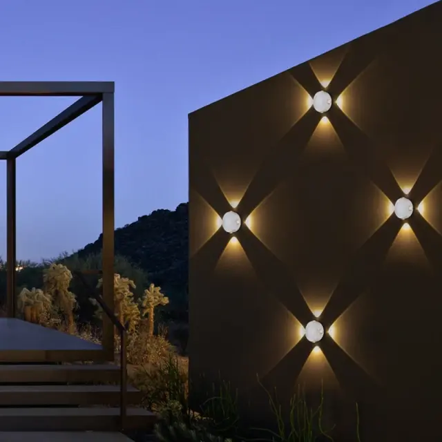 LED Μοντέρνο Φωτιστικό Τοίχου ARKOS 8Watt σε Λευκό Ματ KLV-101-0109