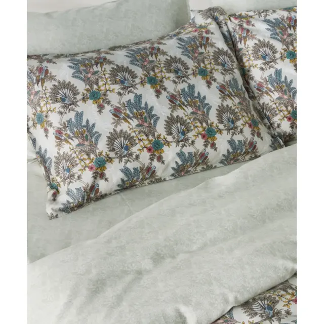 Κουβερλί Υπέρδιπλο Kentia Parrot Green-Blue-Yellow-Pink 230x250 2