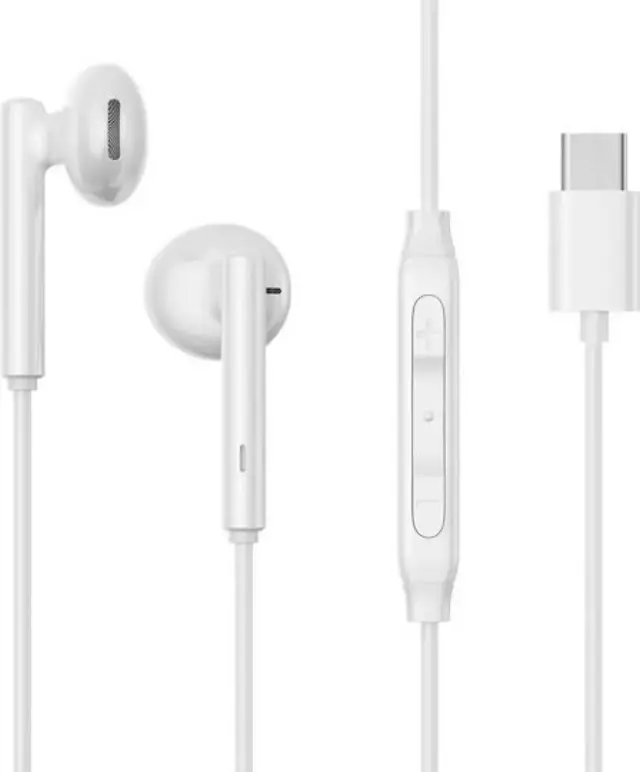 Joyroom® JR-EC05 Earbuds Handsfree με Βύσμα USB-C Λευκό