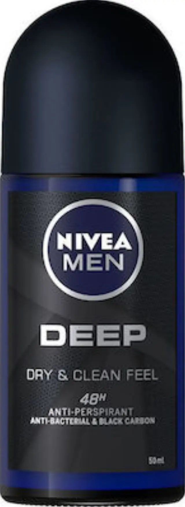 Nivea Men Deep Dry & Clean Feel Anti-perspirant Αποσμητικό 48h σε Roll-On 50ml