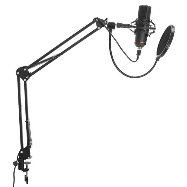 BST STM300-PLUS PROFESSIONAL ELECTRET MICROPHONE WITH SHOCK MOUNT (10-4526) 3