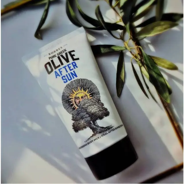 ΚΟΡΡΕΣ Olive Αντηλιακό After Sun Ενυδατικό Γαλάκτωμα Προσώπου-Σώματος 150ml 2