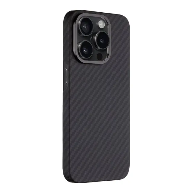 Tactical MagForce Aramid Cover for Apple iPhone 15 Pro Black 3