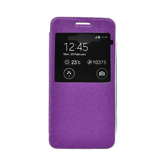 Θήκη Βιβλίο S-View Book Case Για LG Magna / G4c Μωβ