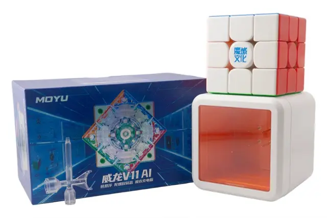 MoYu WeiLong V11 M 3X3 AI (8-Magnet Ball-Core + MagLev UV)