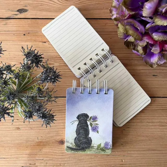 Alex Clark Μπλοκάκι Σημειώσεων Σπιράλ: Labrador & Flowers 3