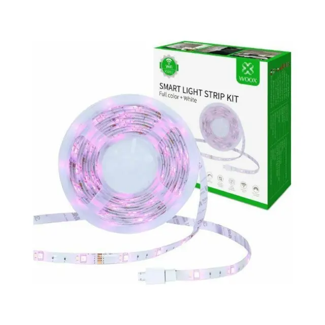 Woox Smart Led Strip RGBW 24W 5m (707145)