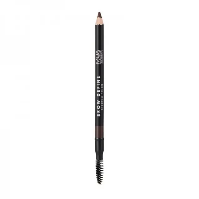 MUA | Brow Define Eyebrow Pencil Μολύβι για Φρύδια Dark Brown | 1τμχ