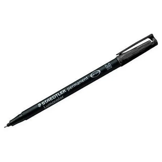 Μαρκαδόρος Staedtler Ανεξίτηλος M Μαύρο 317-9 (πάχος μύτης 1mm)