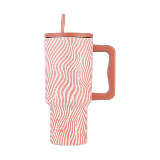 Estia Θερμός Straw Tumbler XL 900ml Soft Ripple / 01-32043 (Estia)