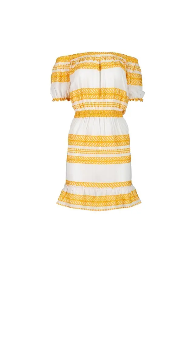 S837 - Yellow - BEACHWEAR BOHO - L