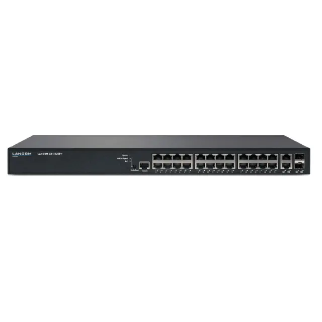 LANCOM GS-2326P+ Managed Layer 2 Switch (24 Ports PoE+, 2 Combo TP/SFP, 185W)