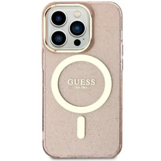 Guess Back Cover Πλαστικό Ροζ (iPhone 11)