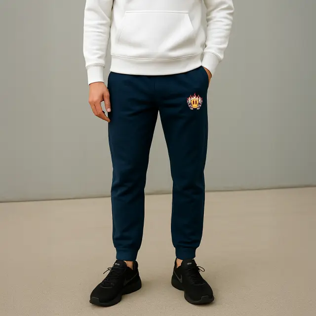 Φόρμα Noshame® Navy με τύπωμα Smiley face - 612575 - XXL