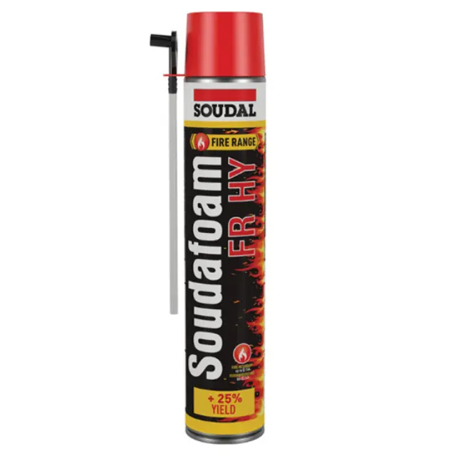 SOUDAL Soudafoam FR HY Πυράντοχος Αφρός Χειρός 750ml