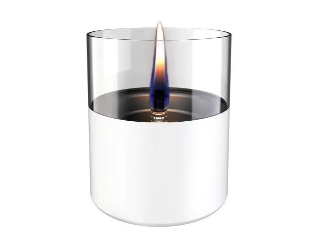 Επιτραπέζια Εστία Φωτιάς Lilly 10 Tenderflame με διάρκεια καύσης 9 - 10 ώρες, χωρητικότητα δεξαμενής 300ml και διαστάσεις 10x11.5cm - White TF-200004 3
