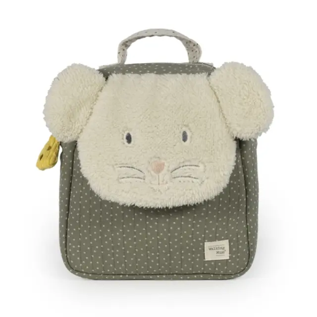 Τσάντα Νηπιαγωγείου Poppy Mouse Olive