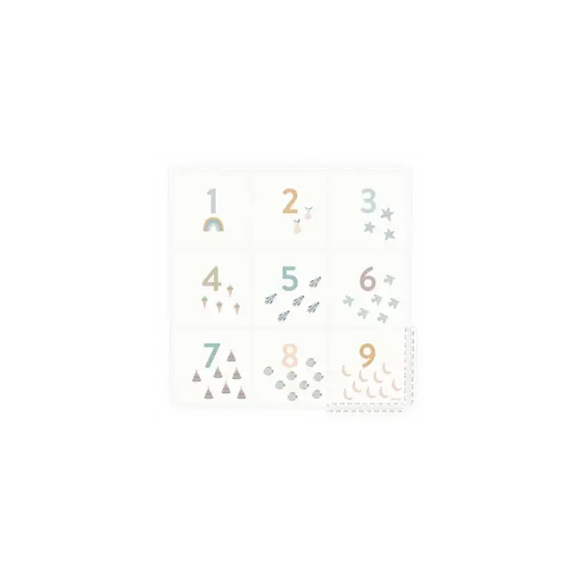 PLAY&GO. Στρωματάκι Παζλ Διπλής Όψης - Κουτί Αποθήκευσης - Αριθμοί ΡG600997