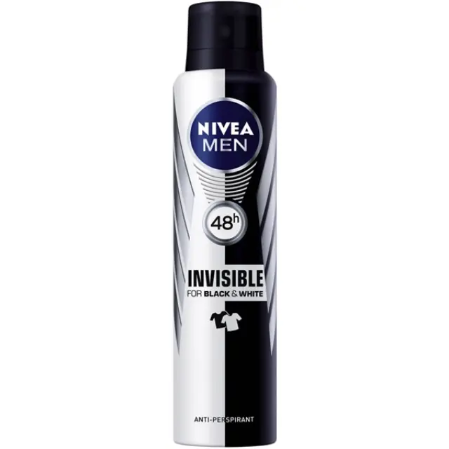 Nivea Men Invisible for Black & White 48h Anti-perspirant Spray 150ml