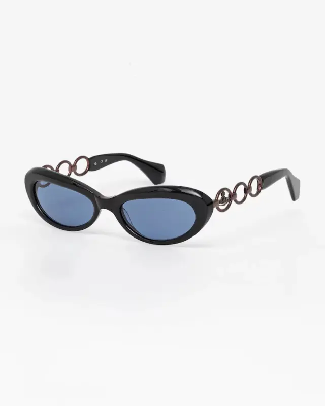 Vivienne Westwood Duchess VW5093 001 Μαύρα Γυναικεία Γυαλιά Ηλίου - 55 mm