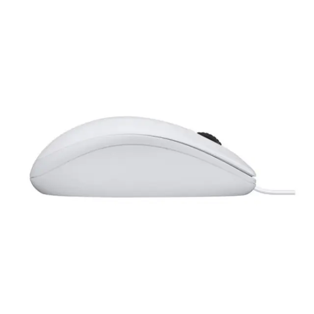 Logitech Mouse B100 Optical USB White (910-003360) 3
