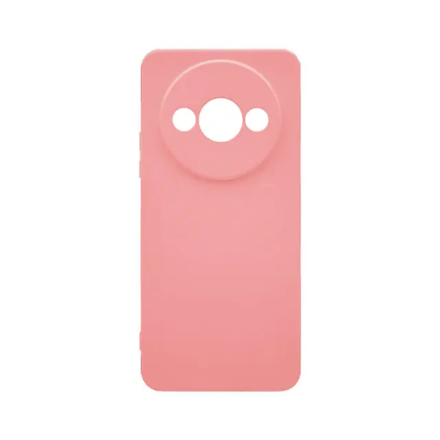 Θήκη Σιλικόνης Soft Back Liquid Silicone Case Για Xiaomi Redmi A3 Ροζ