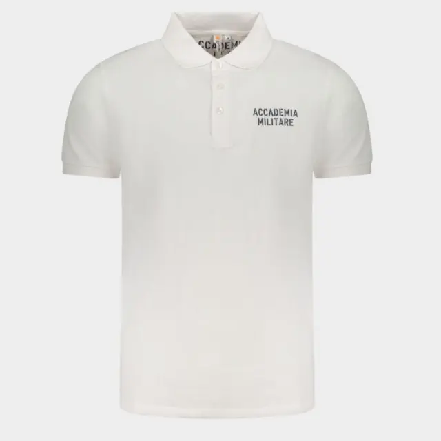 Accademia Militare - Ανδρικό T-shirt Army 1659 Mens Polo S5S629-5584-001 Λευκό - 2XL
