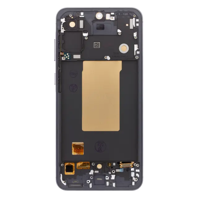 Guess PU 4G Metal Logo Case for Samsung Galaxy S26 Grey