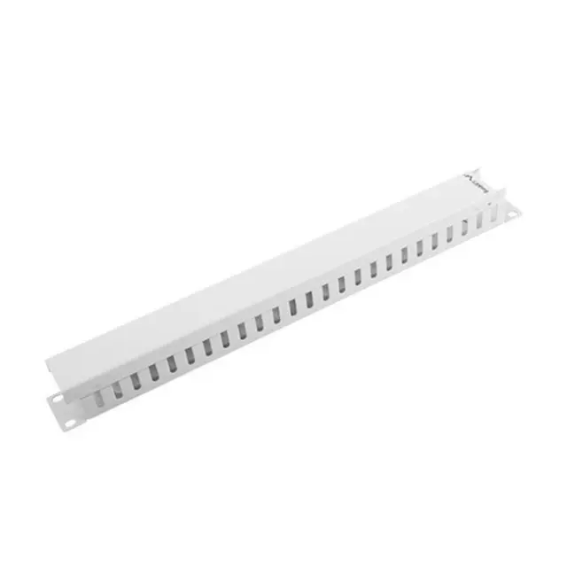 Lanberg 19" Cable Management Panel Type A 1U Gray (AK-1201-S)
