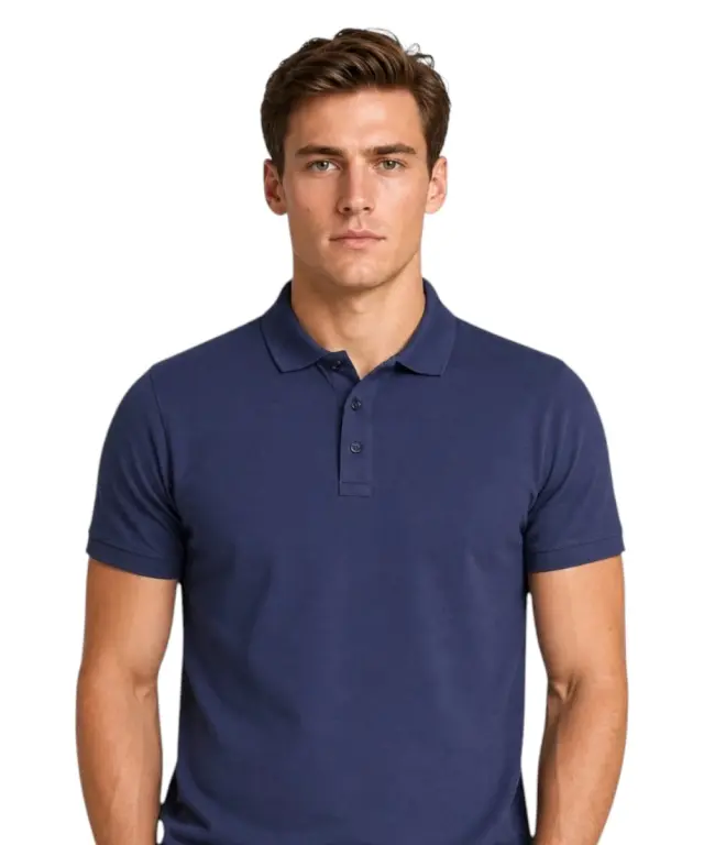 Norway Nautical School - Ανδρική Κοντομάνικη Μπλούζα Polo 868869-NAVY Μπλε Ναυτικό
