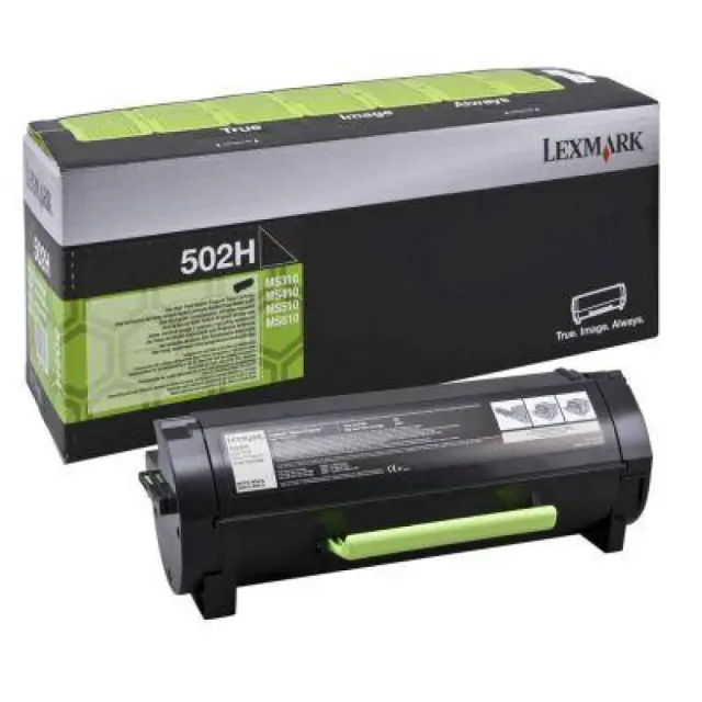 Συμβατό Toner για Laser Εκτυπωτή Lexmark 50F2H00 5000 Σελίδων Μαύρο με νέο Chip