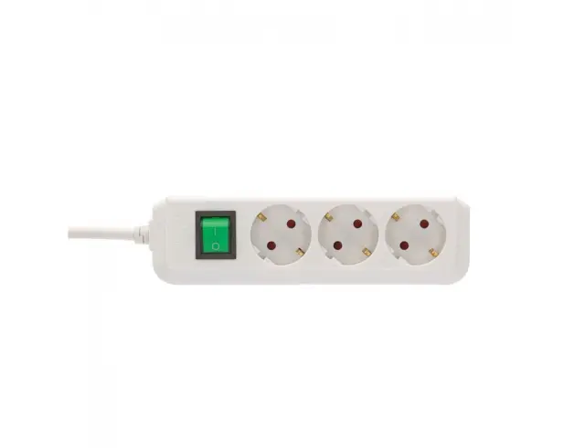 Πολύπριζο Brennenstuhl 1152320423 - 3x Schuko - Με Διακόπτη On/Off - Καλώδιο 3m - White1152320423 2