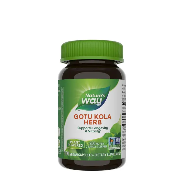 Nature's Way Gotu Kola Herb 100 Capsules
