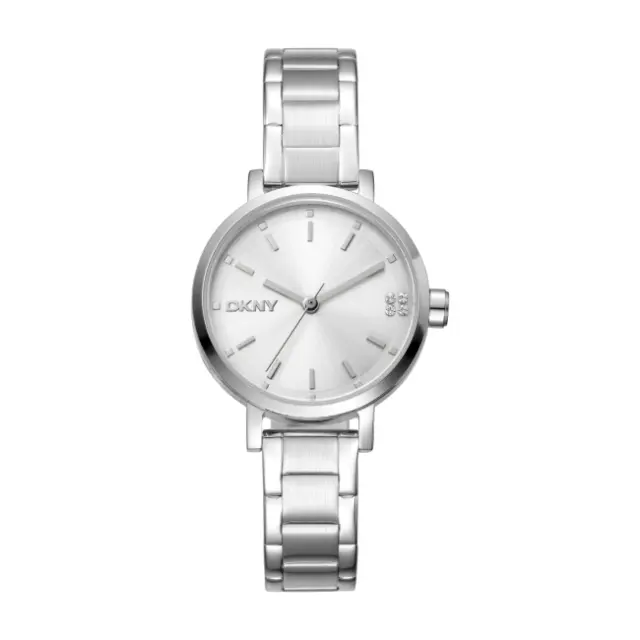 DKNY Soho Glitz, Women's Watch, Silver Stainless Steel Bracelet DK1L038M0045