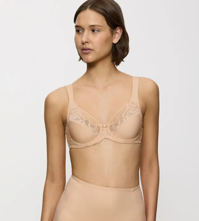 Triumph Σουτιέν Modern Lace+Cotton W02 Μπεζ 3