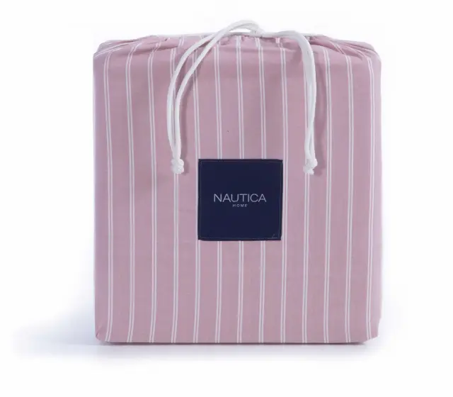 Nef-Nef Homeware Σεντόνι Nautica Coast Σετ King Size 280x270 Rose 2
