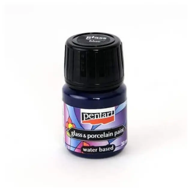 Χρώμα για Γυαλί και πορσελάνη 30ml Pentart - Τιρκουάζ