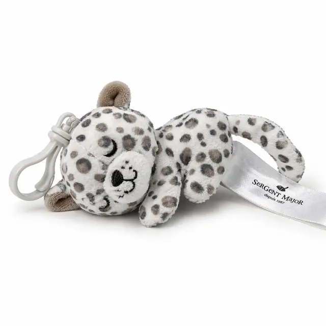 SERGENT MAJOR Παιδικό Λούτρινο Μπρελόκ Λεοπάρδαλη - Snow Leopard ΠΟΛΥΧΡΩΜΟ - One Size