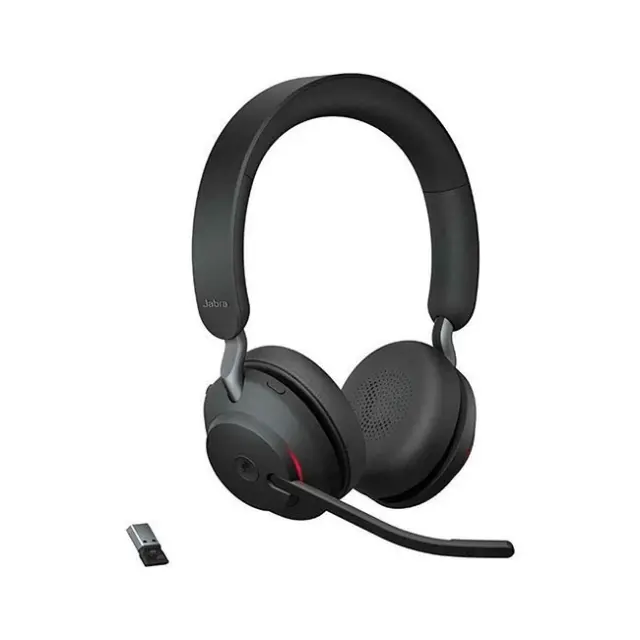Jabra Evolve2 65 VOIP Headset USB-A MS Teams Stereo (26599-999-999) (JAB26599-999-999) 2